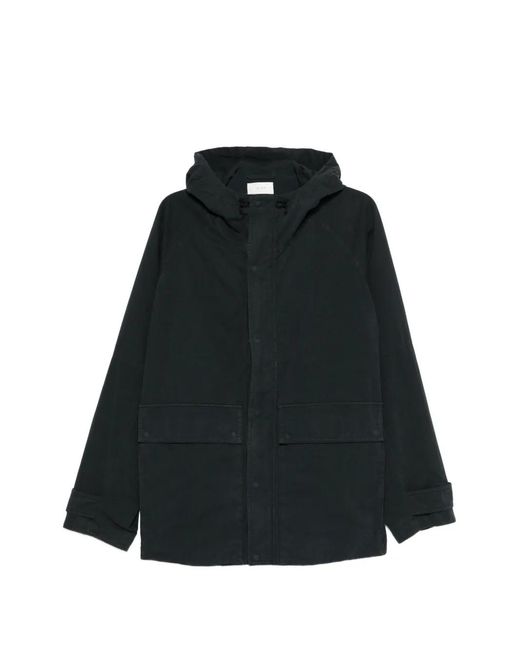 The Row Black Persa Hooded Jacket for men