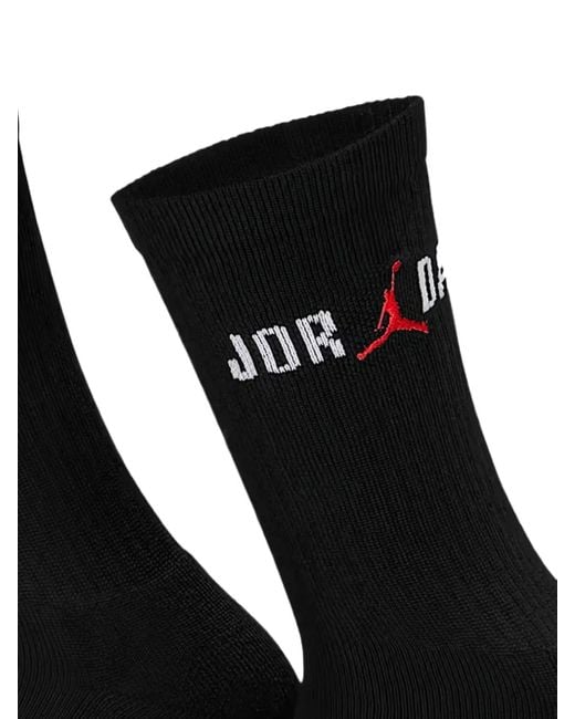 Logo-Detail Socks Nike pour homme en coloris Black
