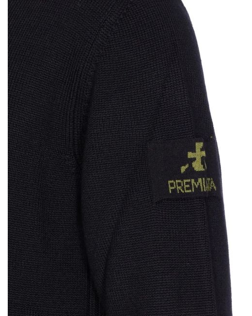 Premiata Blue Sweaters for men