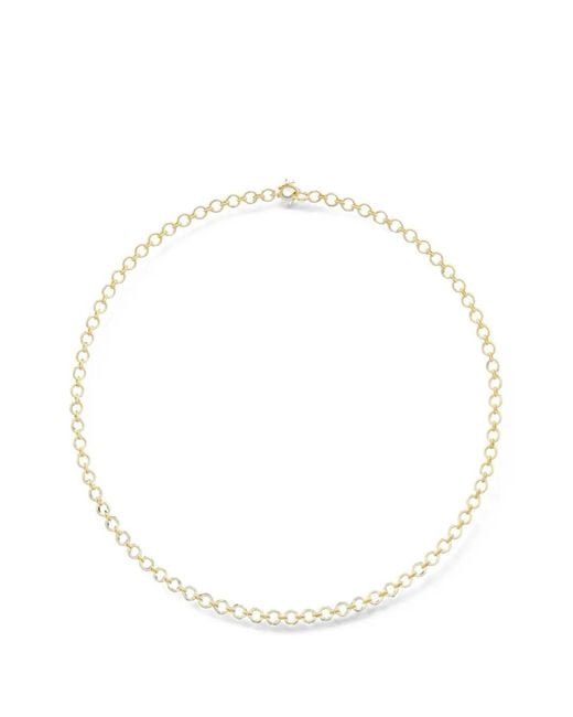 Irene Neuwirth White Round Link Necklace