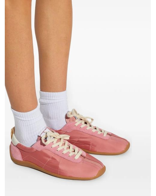 KENZO Pink Striker Lace-Up Sneakers