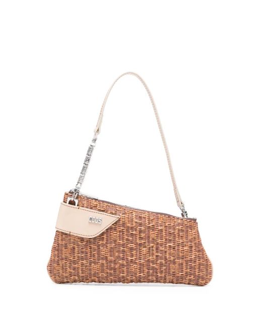 Borsa A Spalla Comma Notte di Gcds in White