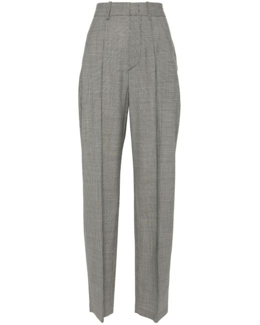 Isabel Marant Gray Stretch Wool Pants