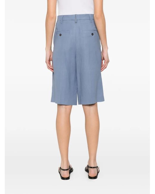 Brunello Cucinelli Blue Bermuda
