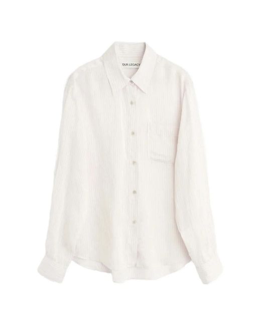 Our Legacy White Shirts