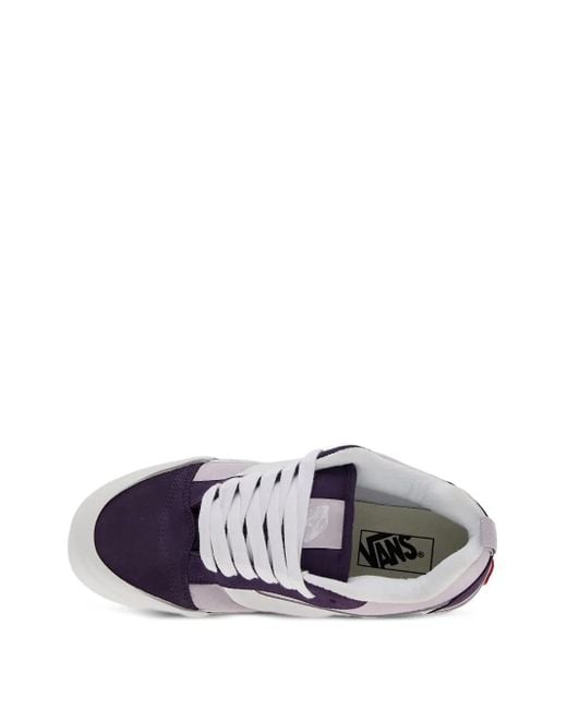 Vans White Knu Skool Sneakers