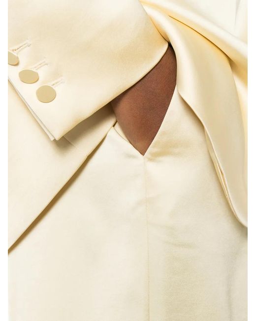 ANDAMANE White Nathalie Wide-Leg Trousers