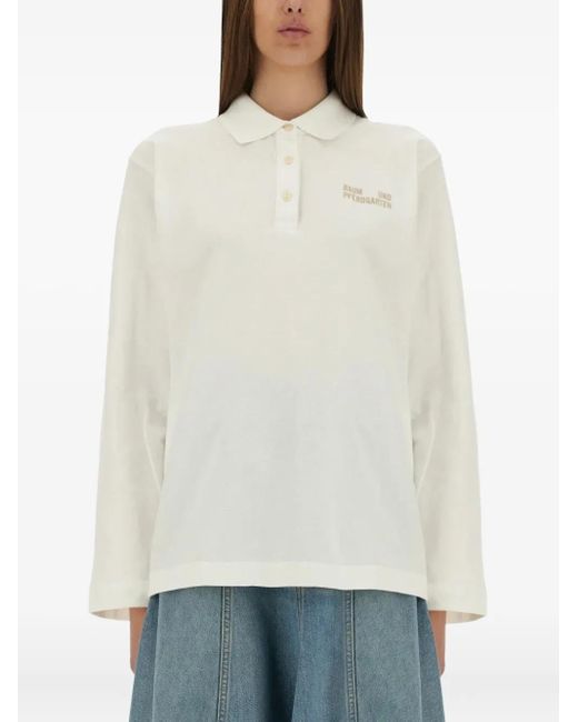 Baum und Pferdgarten Natural Jeanne Long-Sleeve Polo Shirt