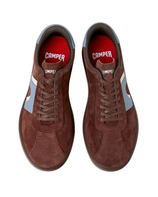 Camper Brown Pelotas Soller Lace-Up Sneakers for men