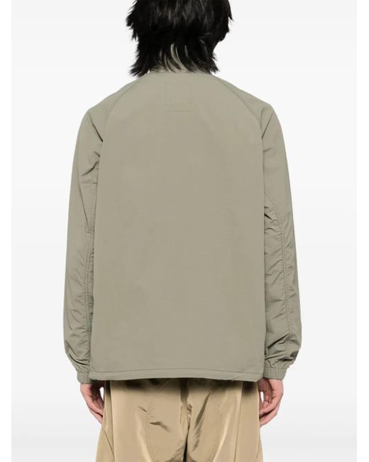 Chocoolate Green Zip-Up Windbreaker for men