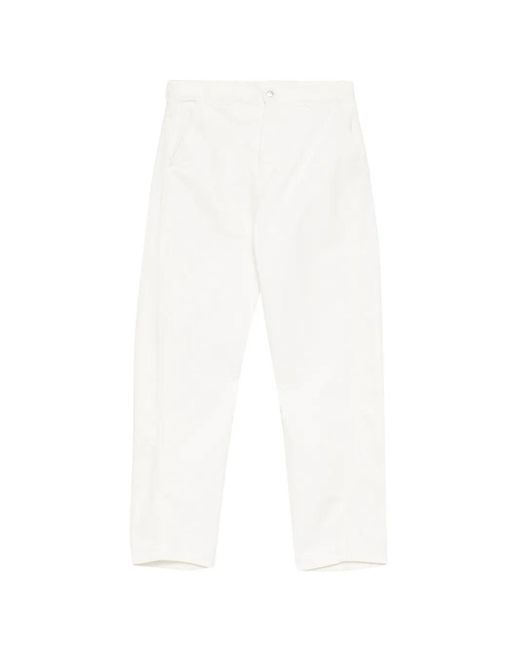 OAMC White Jean À Coupe Fuselée for men