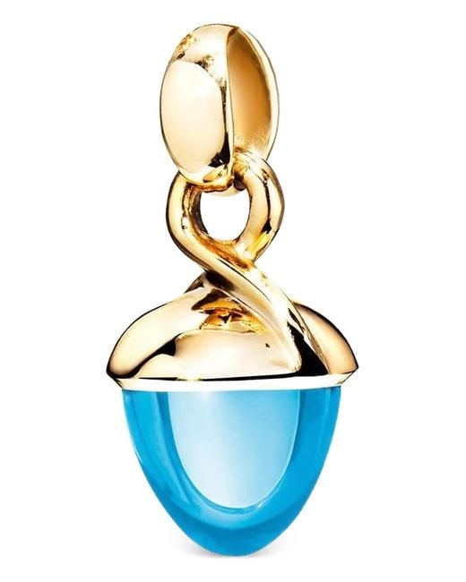 Tamara Comolli Blue 18K Mikado Bouquet Topaz Pendant