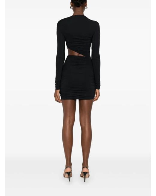 Amazuìn Black Asymmetrisches Kleid