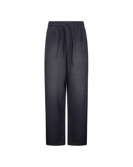 Arte' Blue Drawstring-Waist Track Pants for men