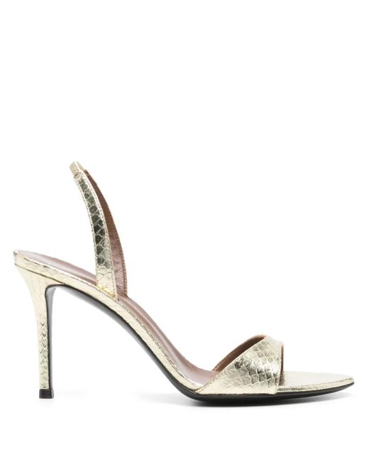 Giuseppe Zanotti Metallic 90Mm Lilibeth Sandals