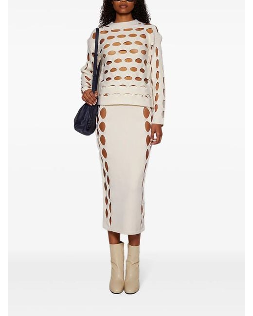 DIOTIMA White Steer Skirt