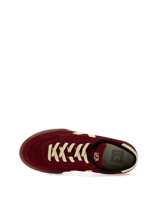 Veja Red Panenka Sneakers Aus Wildleder