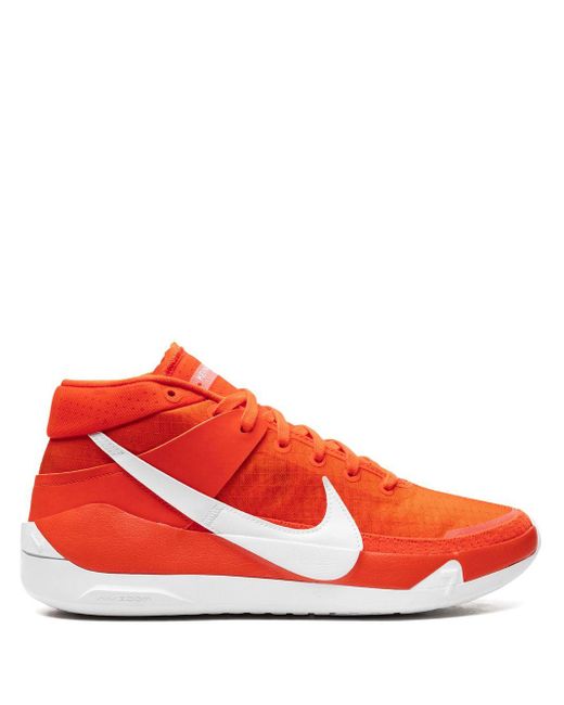 Nike Kd13 Tb "team Orange/white-white" Sneakers in het Red voor heren