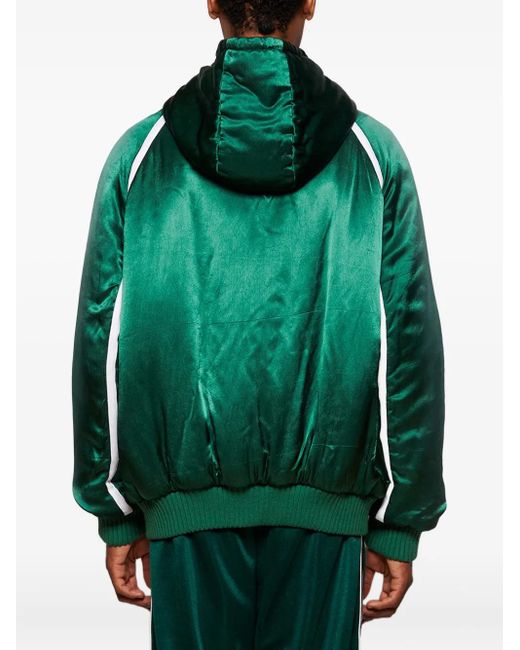 Loewe Green Zip-Up Track Jacket for men