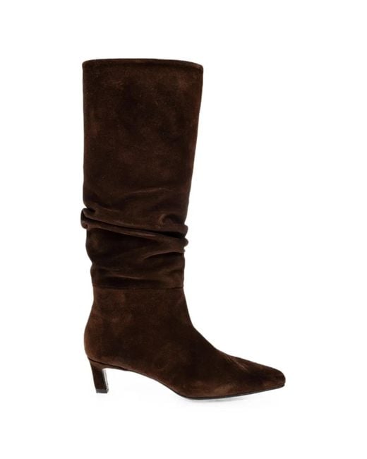 Alohas Brown Kalila Suede Boots