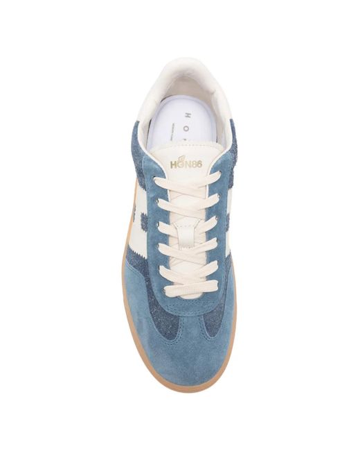 Hogan Sneakers Mit Logo-Patch in Blue für Herren