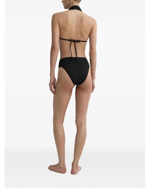 Bondi Born Black Isabella Halterneck Bikini Top