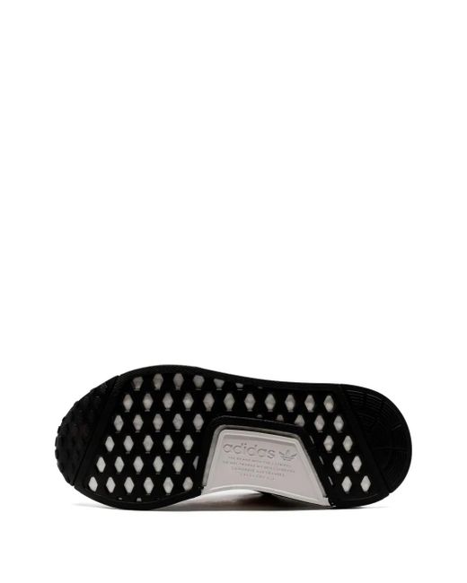 Adidas Black Nmd R1 Low-Top Sneakers