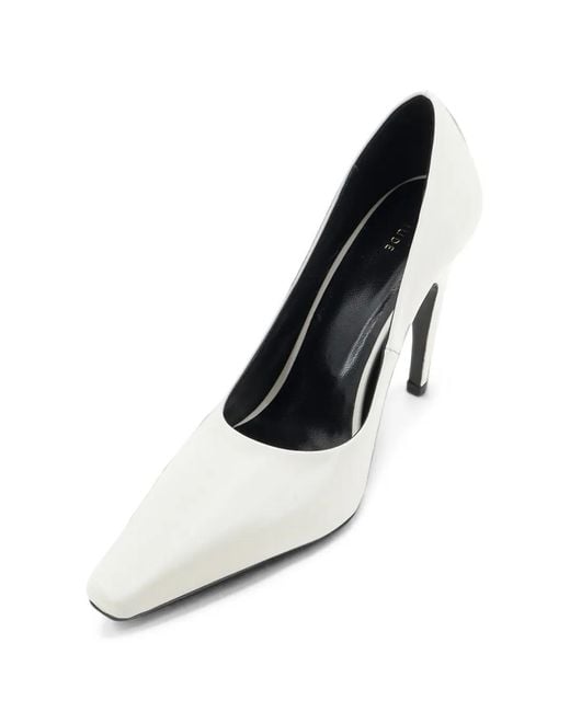 Jude White Fame Pointed-Toe Pumps
