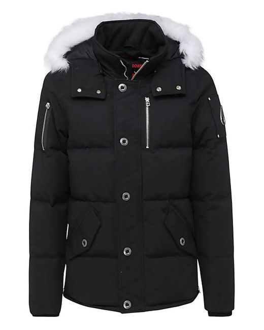 Moose Knuckles Black Original 3Q Puffer Jacket for men