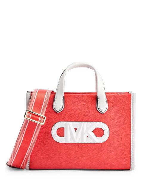 Michael Kors Red Small Gigi Tote Bag
