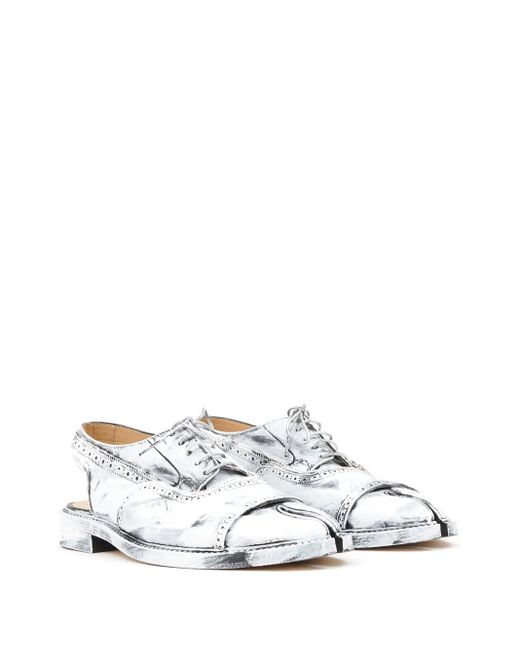 Maison Margiela White Monster Bianchetto Slingback Sandals for men