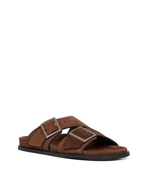 Alohas Brown Suede Mules