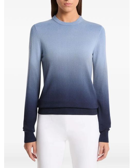Michael Kors Blue Long-Sleeve Sweater