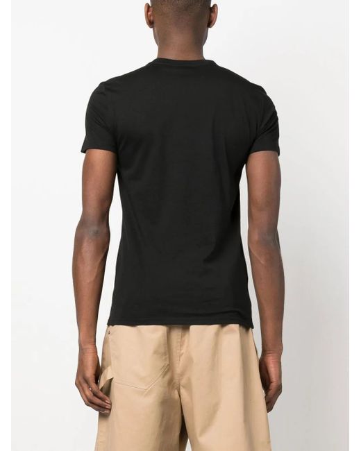 Lacoste Black Tee Shirts for men