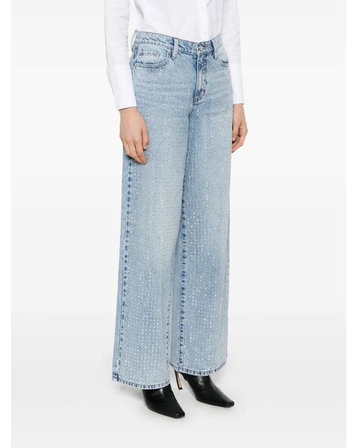 DKNY Blue Studded Jeans