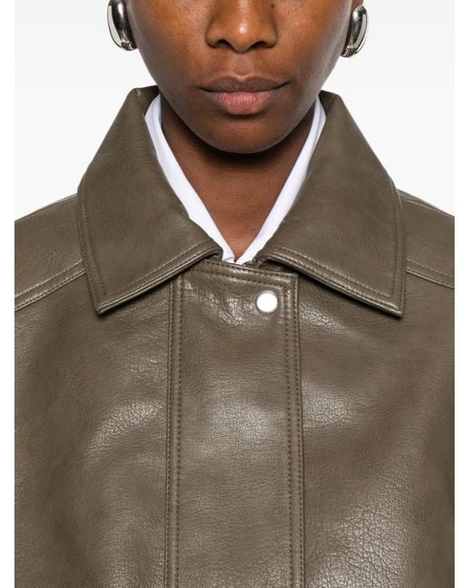 Frankie Shop Prescott ジャケット Brown