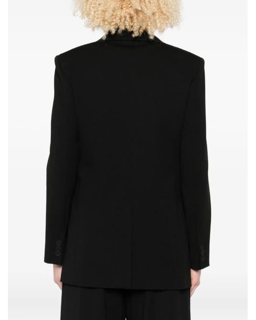 Weekend by Maxmara Black Single-Breasted Blazer