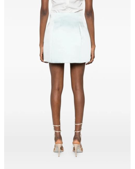 retroféte Asta Mini-Rok in het Blue