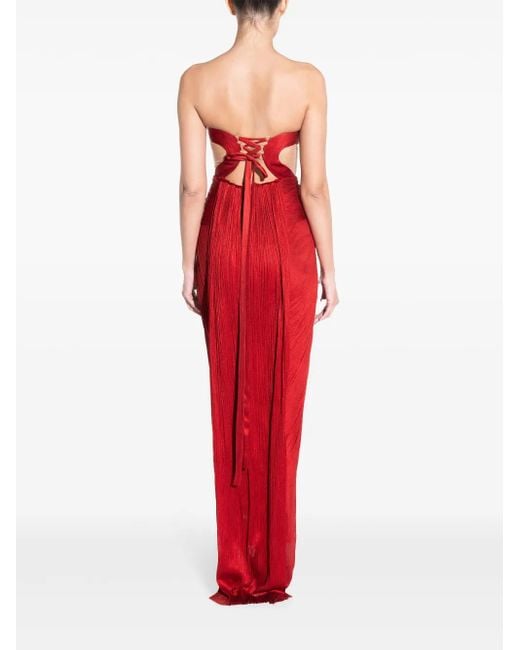 Maria Lucia Hohan Red Caly Gown