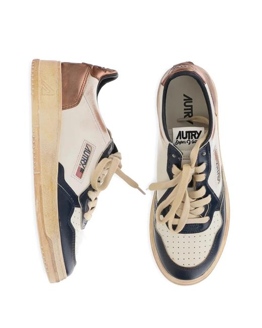 Autry Sneakers Mit Logo-Patch in White für Herren