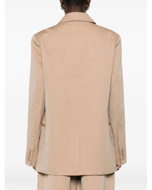 6397 Natural Double-Breasted Blazer