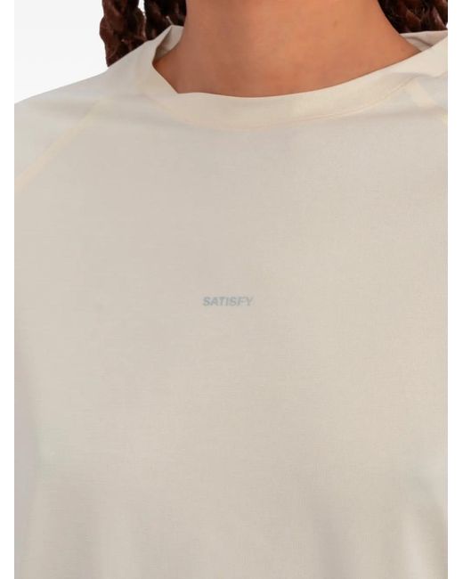 Satisfy White Long-Sleeve T-Shirt