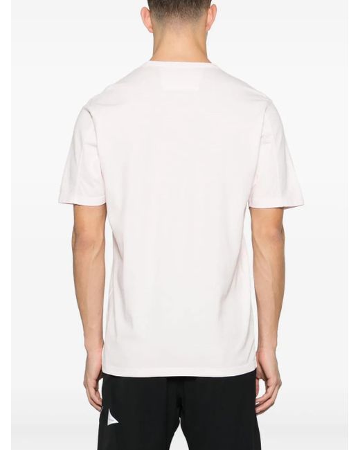 T-Shirt Con Stampa di C P Company in White da Uomo