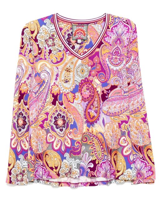 Johnny Was Pink The Janie Favorite T-Shirt