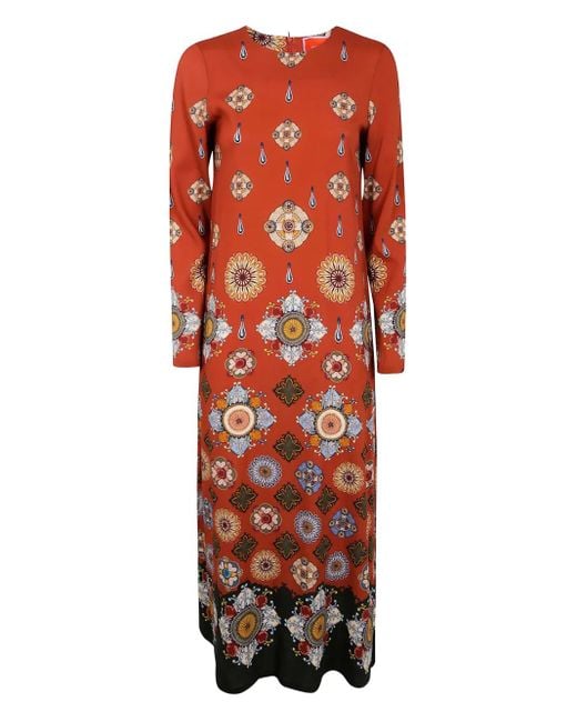 Robe Fleurie À Manches Longues LaDoubleJ en coloris Multicolor