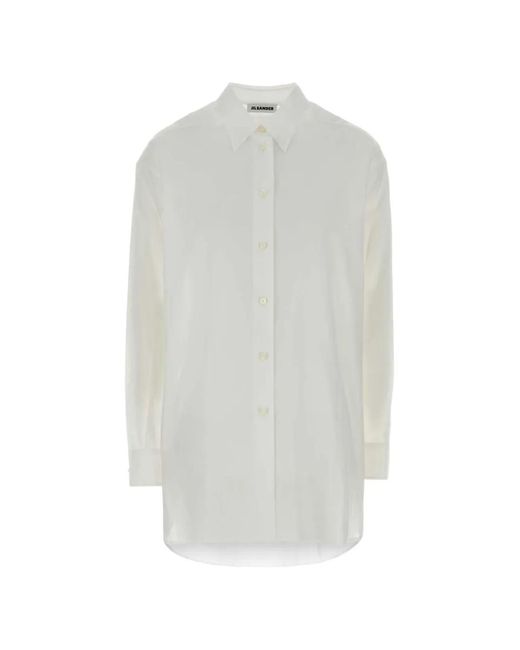Jil Sander White Muslin Shirt