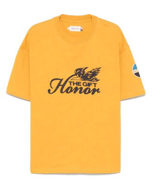 メンズ Honor The Gift Auto Club Box Tシャツ Yellow
