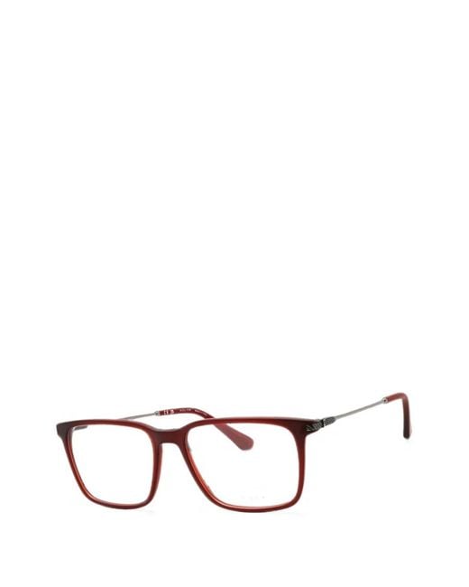 Police Multicolor Rectangle-Frame Glasses for men