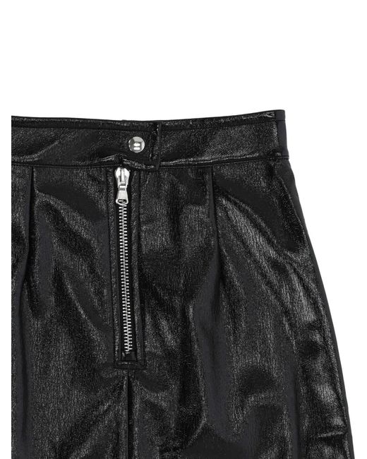 Fiorucci Black Logo-Embroidered Mini Skirt