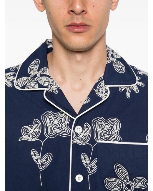CHE Blue Flores Shirt for men